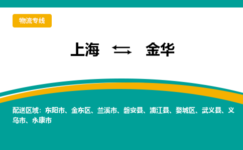 上海到金華物流公司服務(wù)-醫(yī)療器械運輸專線「價格透明」