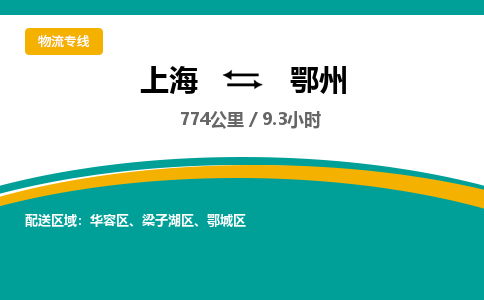 上海到鄂州物流公司服務(wù)-物流專線運(yùn)費(fèi)多少「多少一方」