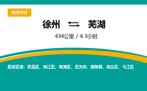 徐州到蕪湖物流公司-徐州到蕪湖專線物流