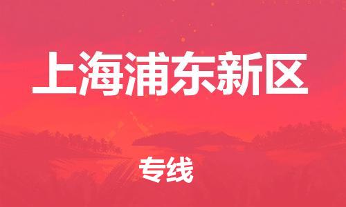上海到上海浦東新區(qū)貨運(yùn)公司-物流公司保證時(shí)效「快速直達(dá)」