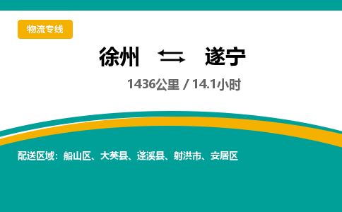 徐州到遂寧物流公司-徐州到遂寧專線物流